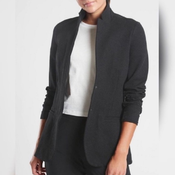 Athleta Jackets & Coats Athleta Venice Textured Button Front Blazer